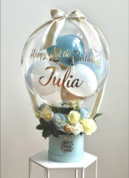 Bloom & Balloon Arrangement