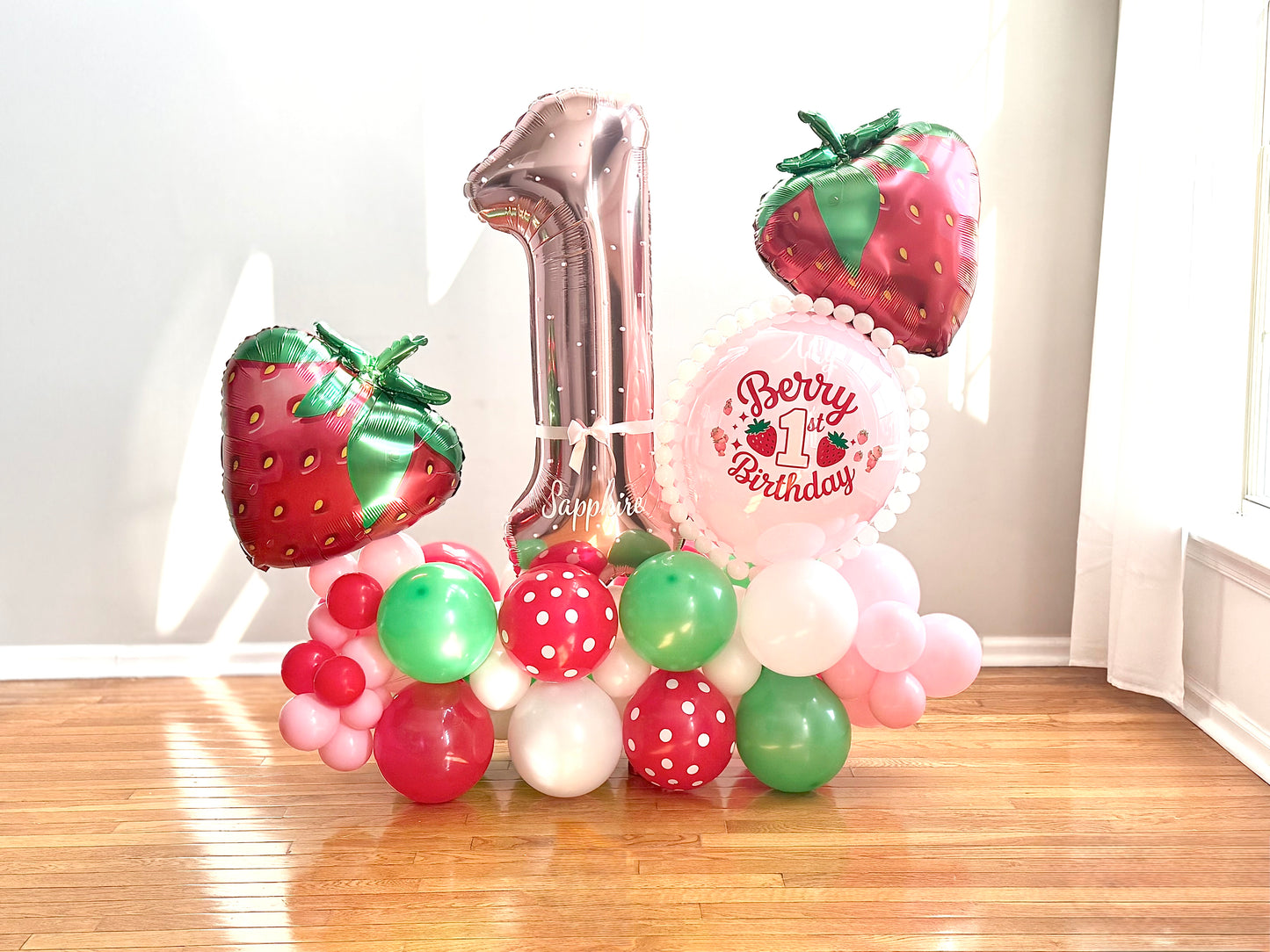 Birthday Number Balloon Arrangement