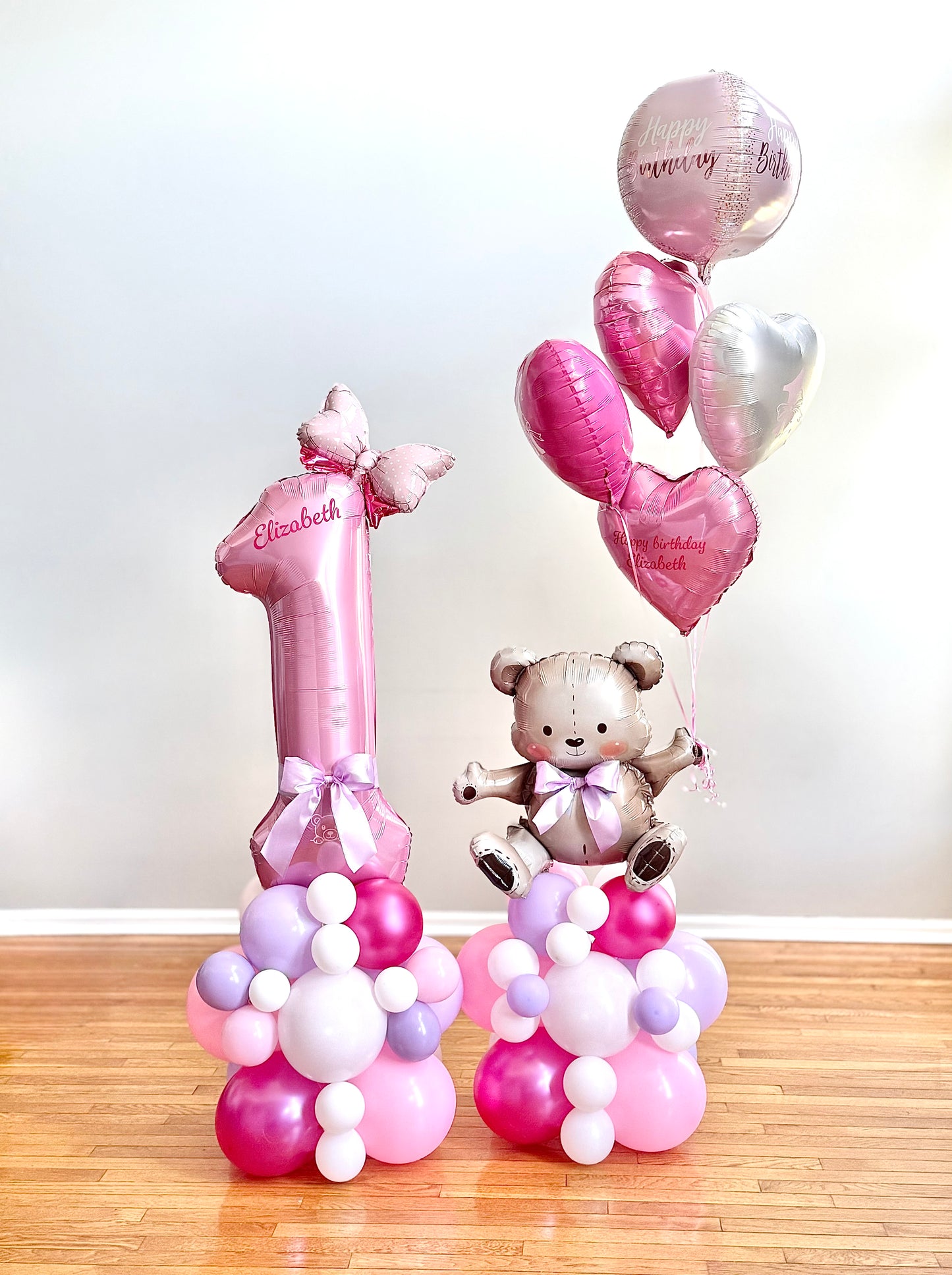 Birthday Number Balloon Arrangement