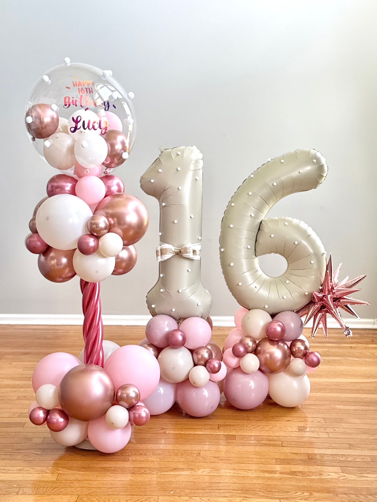 Birthday Number Balloon Arrangement