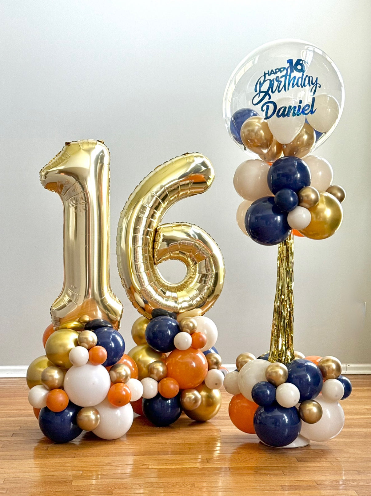 Birthday Number Balloon Arrangement