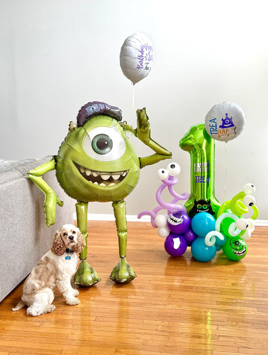 Birthday Number Balloon Arrangement