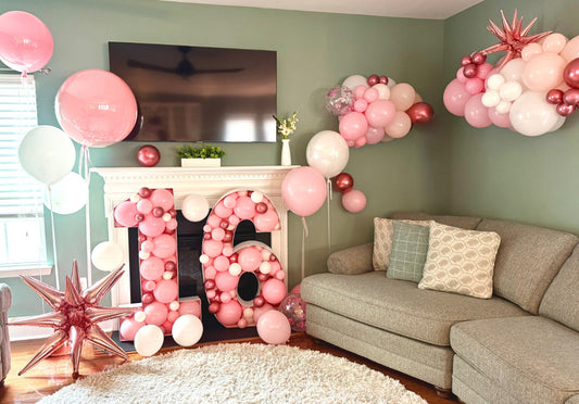 Mosaic Balloon Decor