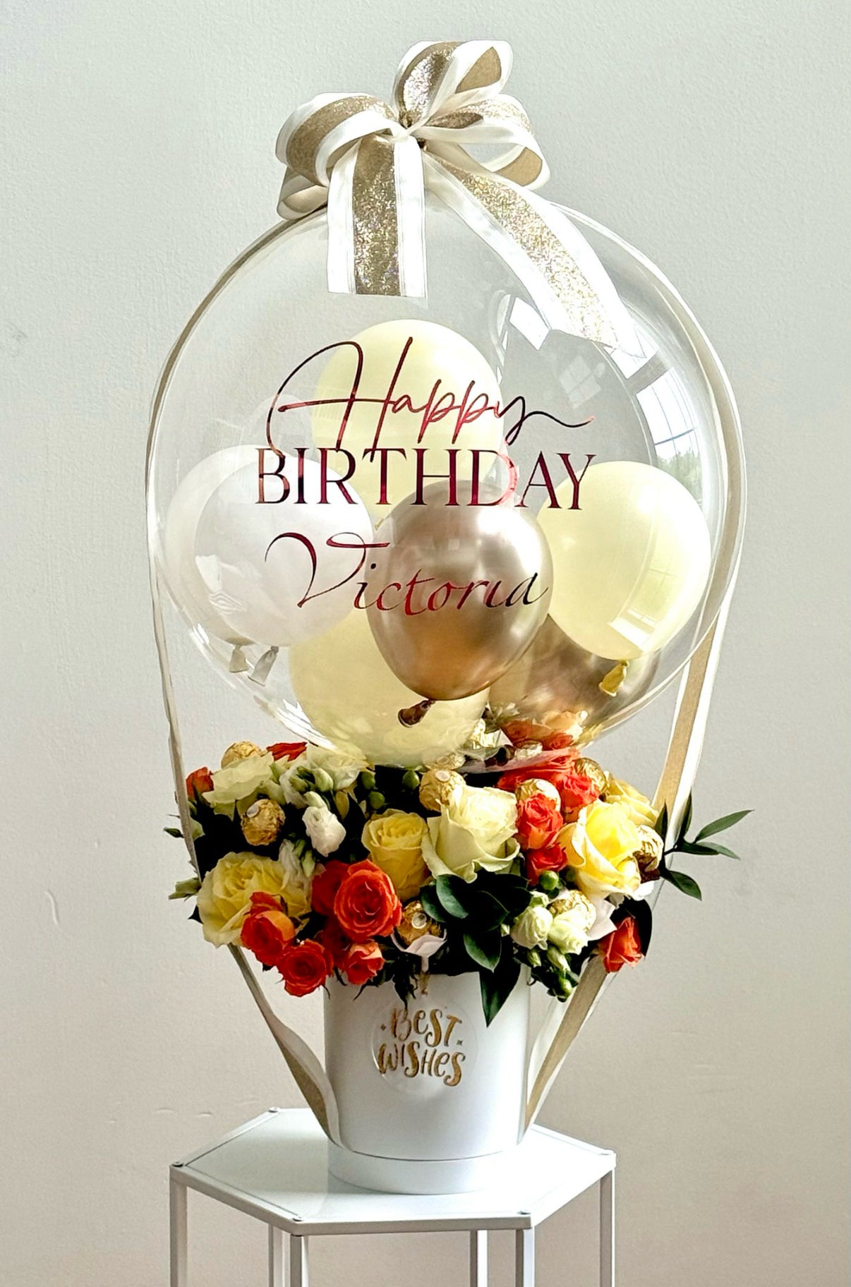 Bloom & Balloon Arrangement