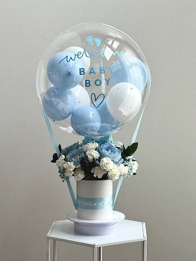 Bloom & Balloon Arrangement